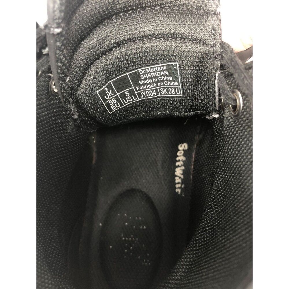 Dr. Martens Docs Doc Womens Sheridan Hightop Sneakers Boots Black 5 JY004 SK08U - Picture 12 of 12